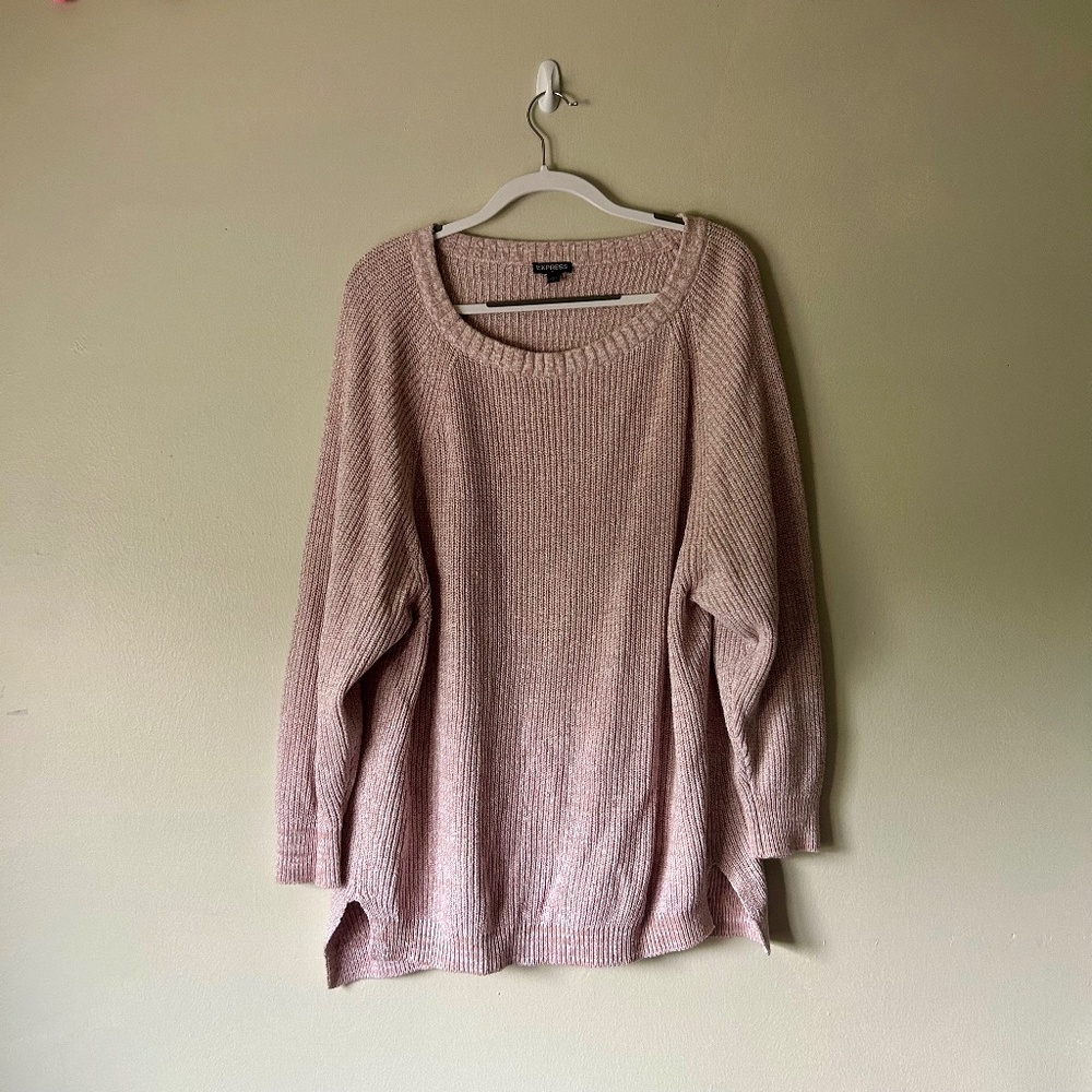 Pink Express Sweater